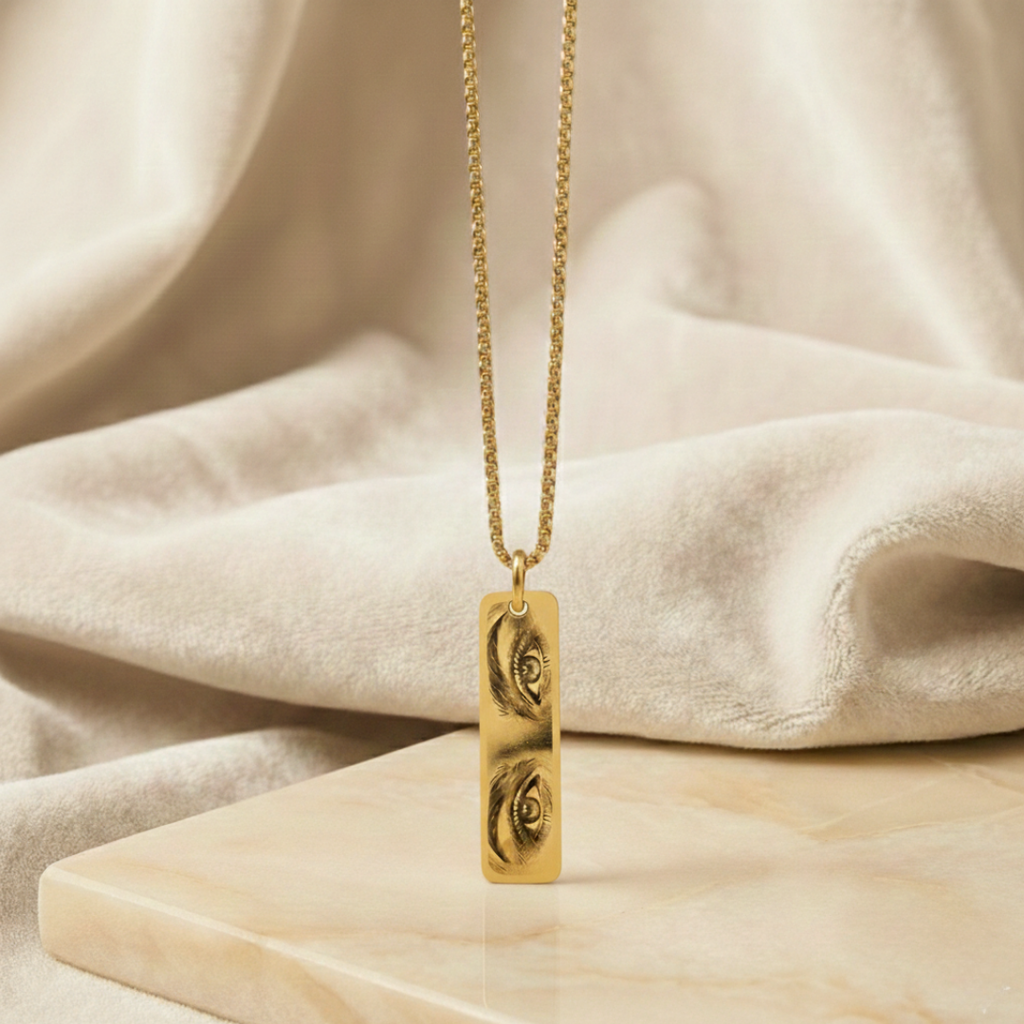 Love Eye - Halskette mit Gravur