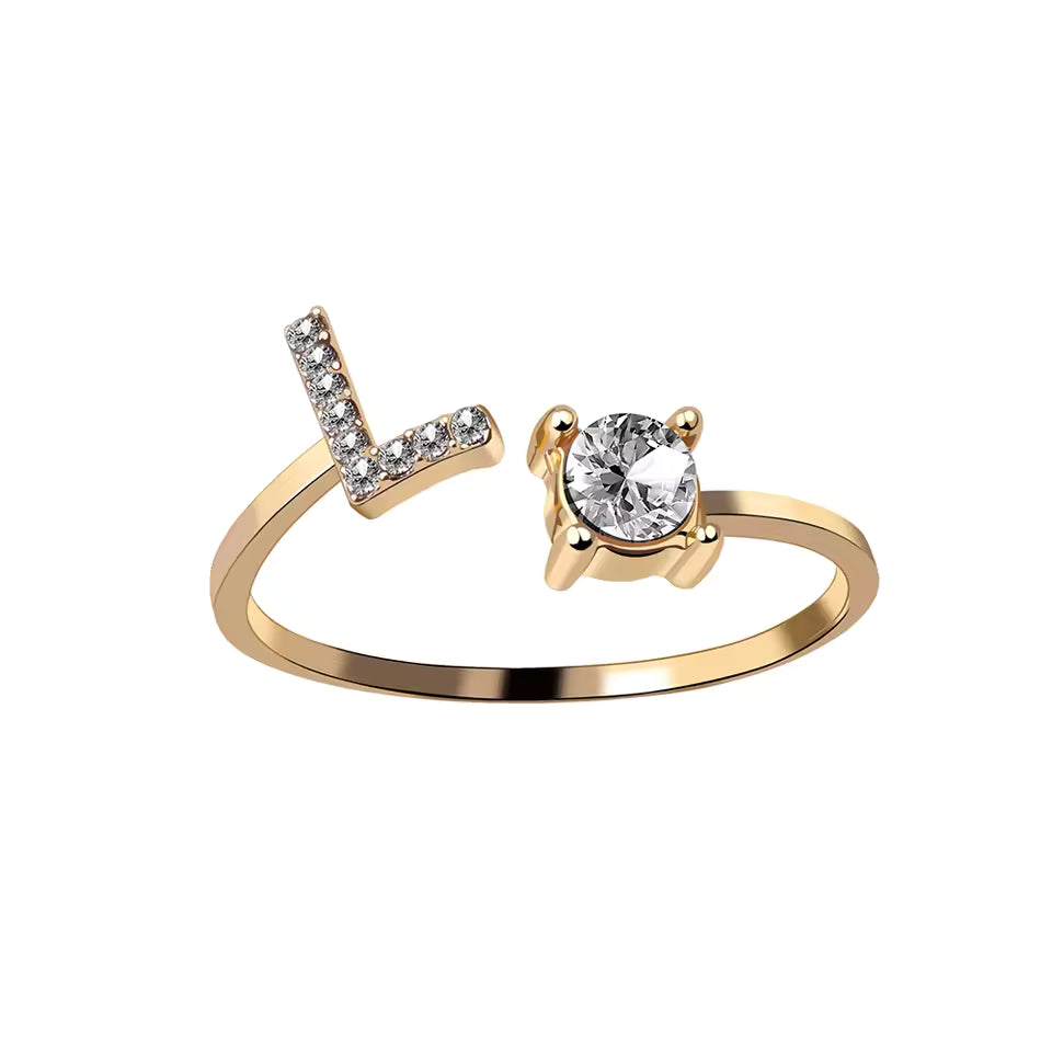 Lovéra – Ring mit Initiale