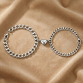 Love Forever - Partnerarmbänder mit Herz