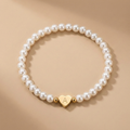 Perla - Perlenarmband mit Initiale