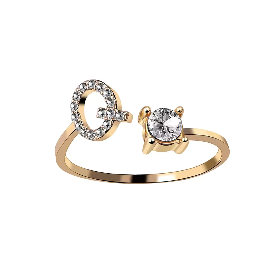 Lovéra – Ring mit Initiale