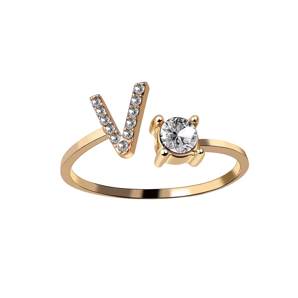 Lovéra – Ring mit Initiale