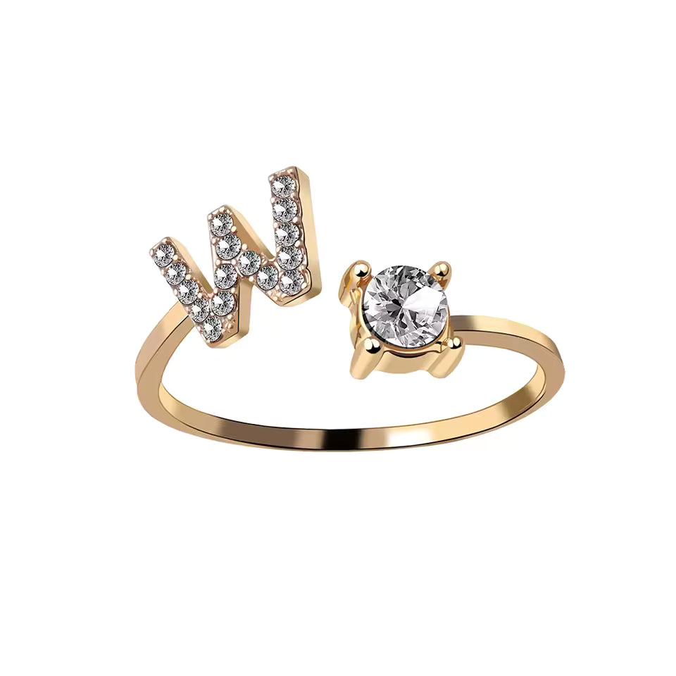 Lovéra – Ring mit Initiale