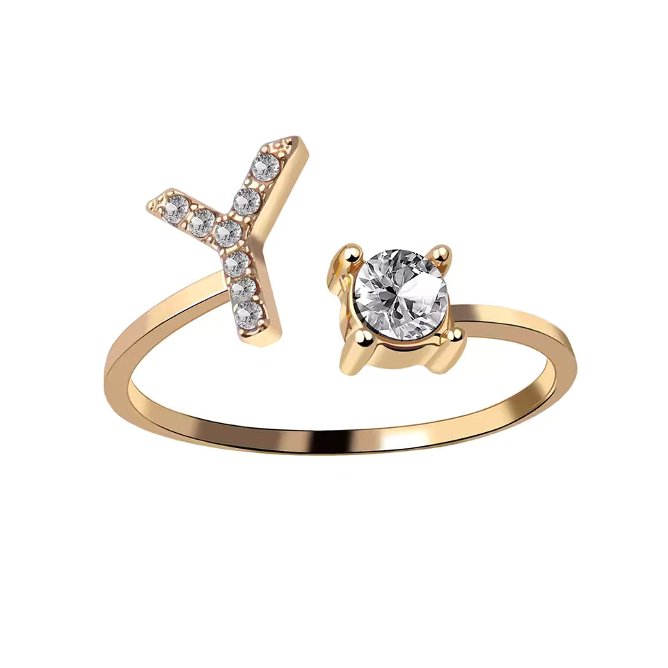 Lovéra – Ring mit Initiale