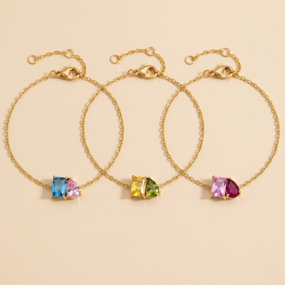 Birthia - Armband mit Geburtssteine