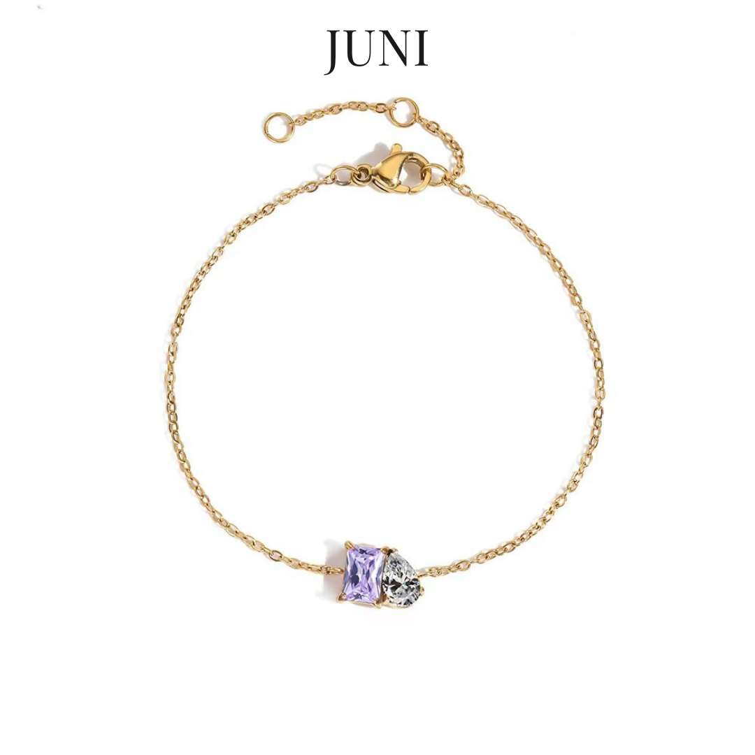 Birthia - Armband mit Geburtssteine