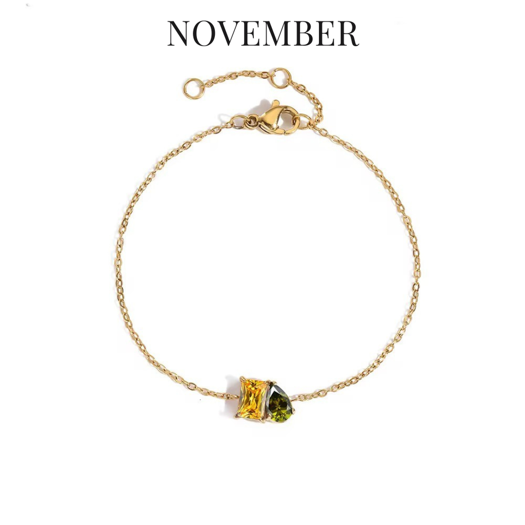Birthia - Armband mit Geburtssteine