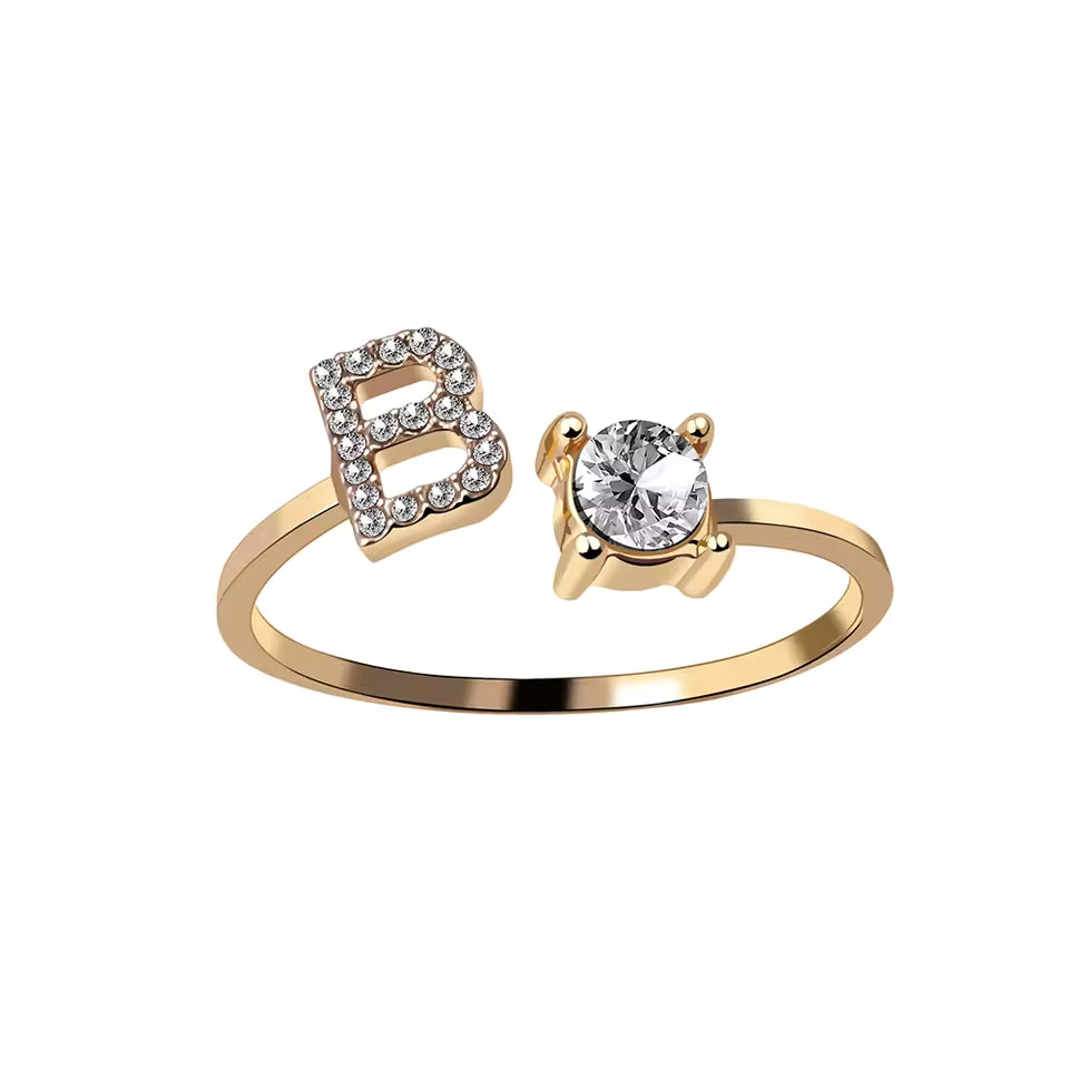 Lovéra – Ring mit Initiale