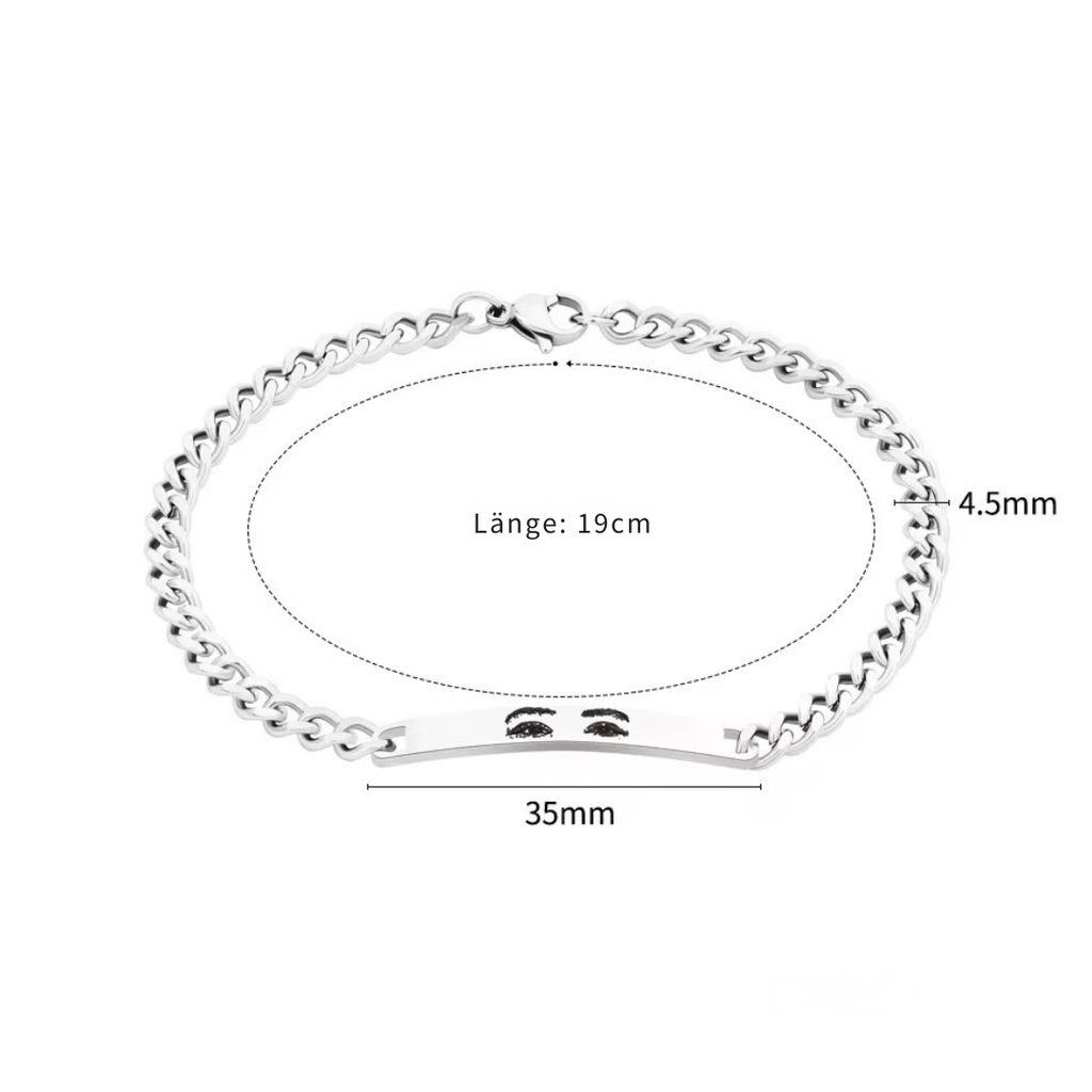 Love Eye - Armband mit Augengravur