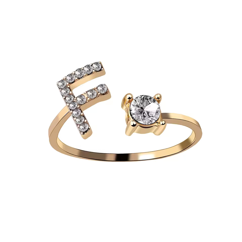 Lovéra – Ring mit Initiale