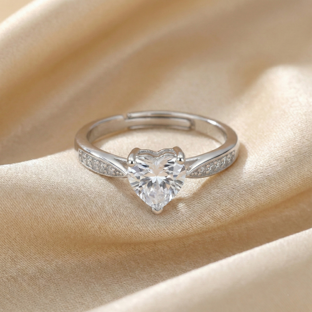 Lovena - Herz Ring 925 Silber