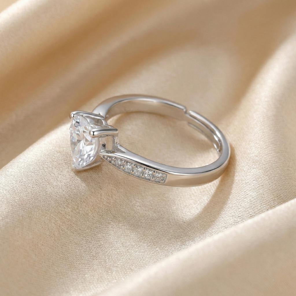 Lovena - Herz Ring 925 Silber