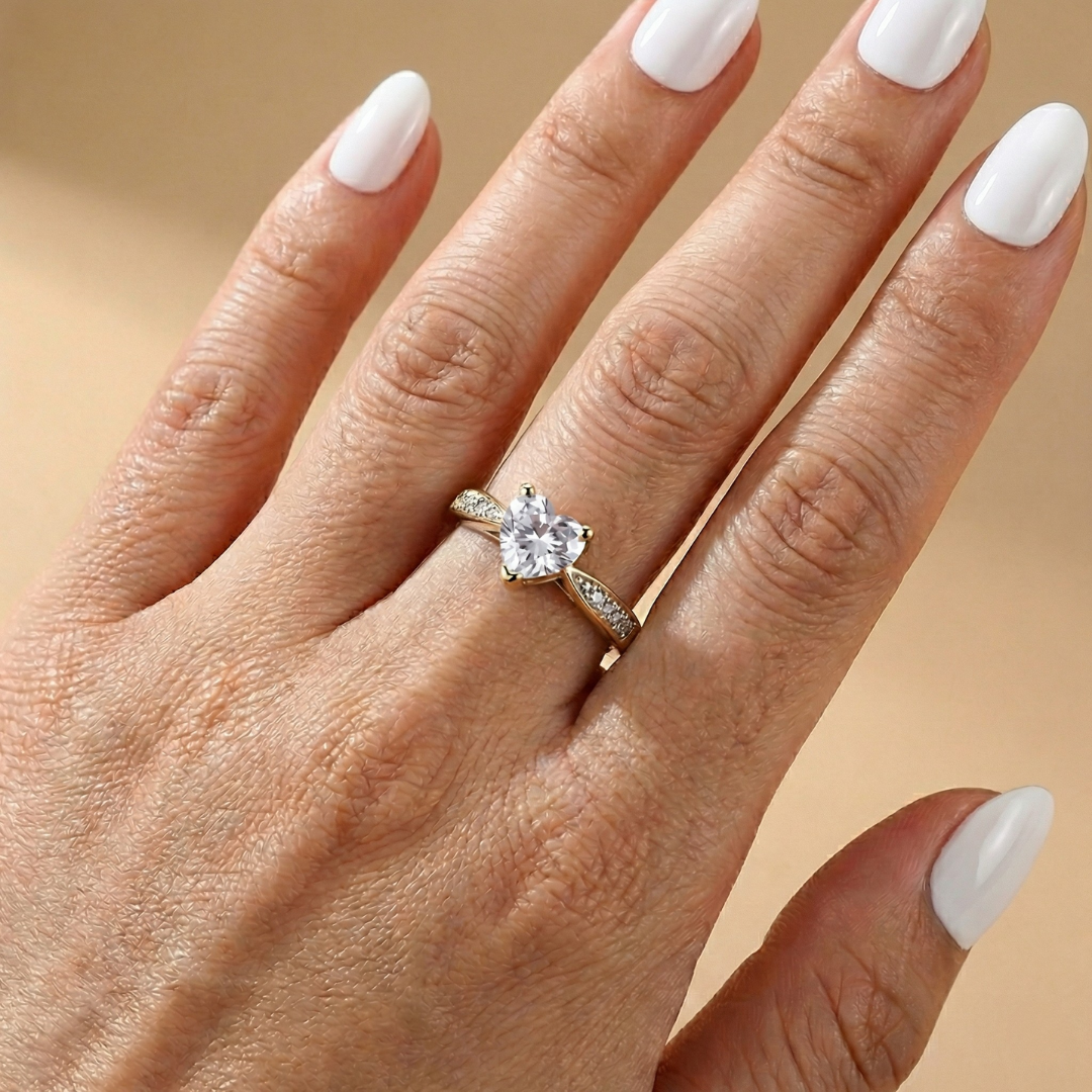Lovena - Herz Ring 925 Silber