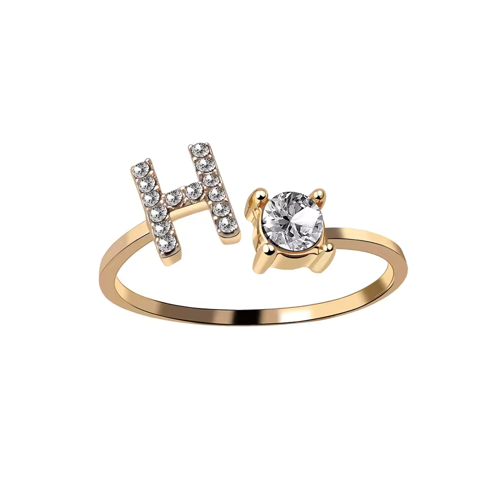 Lovéra – Ring mit Initiale