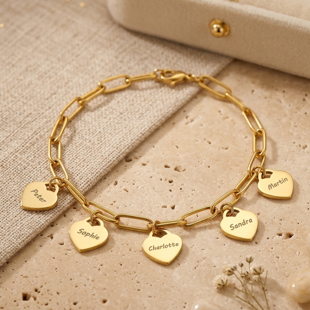 Herzensnamen - Armband mit Gravur