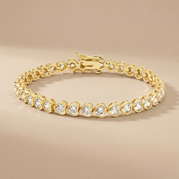Amore - Armband mit Herzen