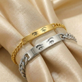 Love Eyes - Partnerarmbänder mit Augengravur