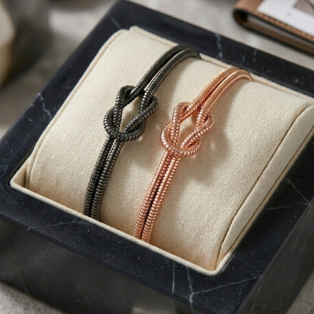 Ewiger Liebesknoten – Partnerarmbänder