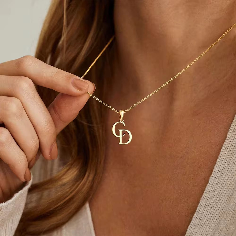 Together – Doppelinitial Kette