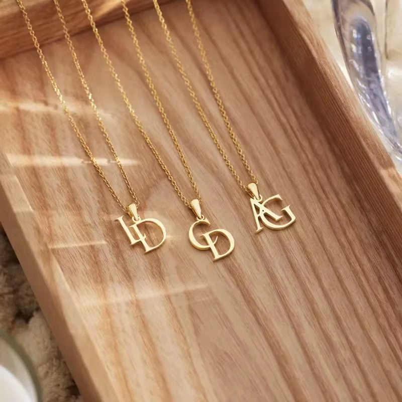 Together – Doppelinitial Kette