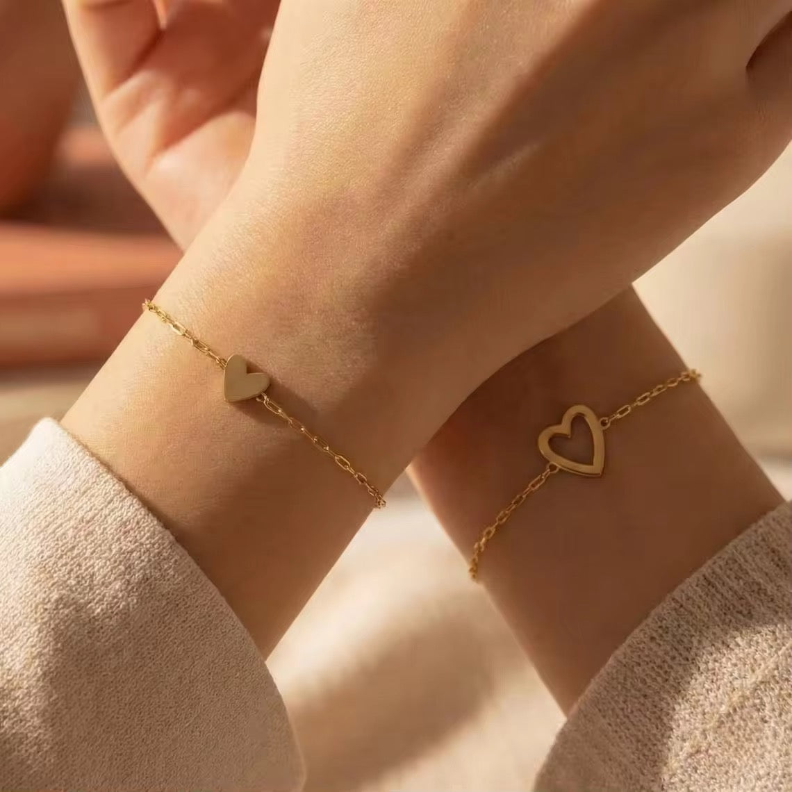 ZweiHerzen- Doppelherz Armbänder