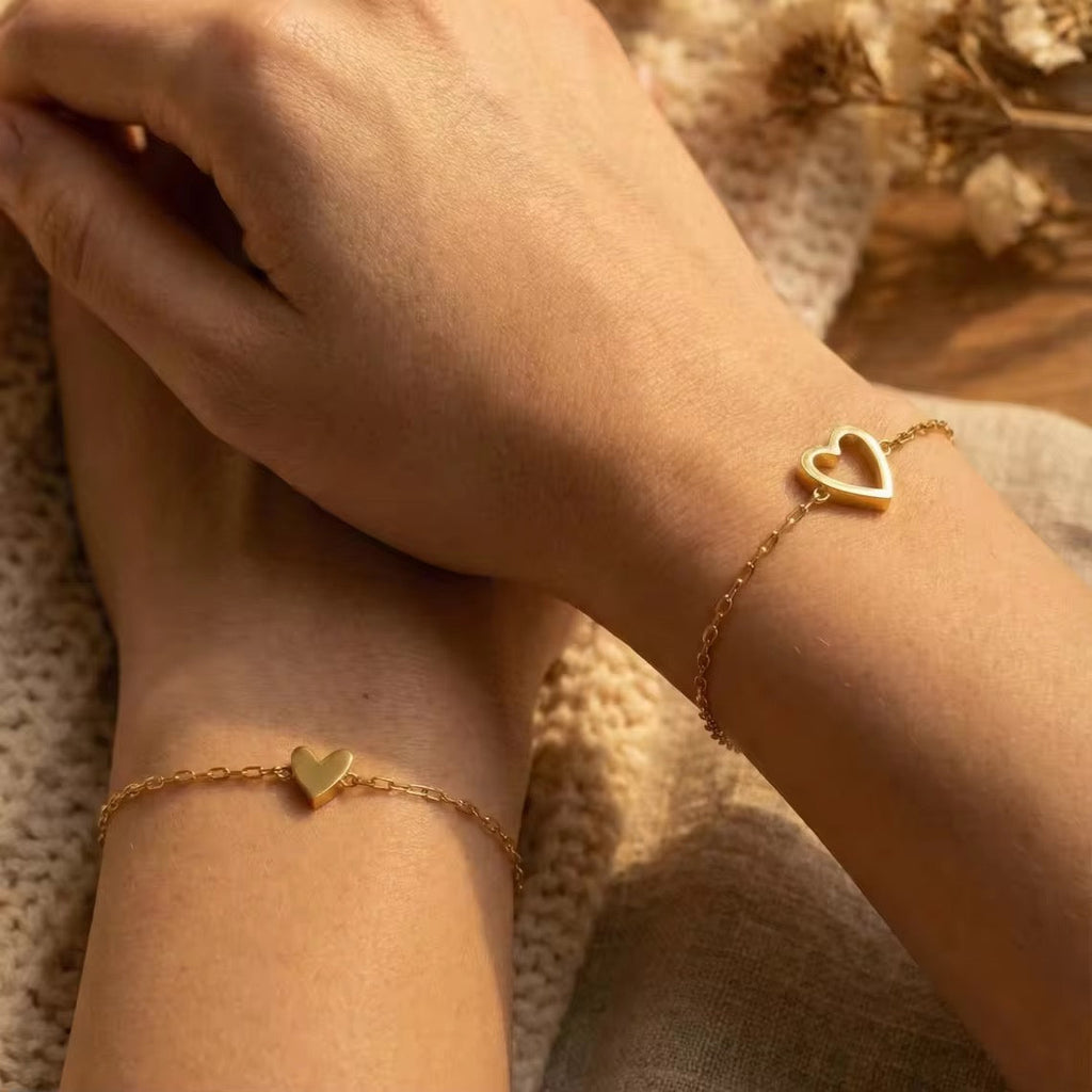 ZweiHerzen- Doppelherz Armbänder