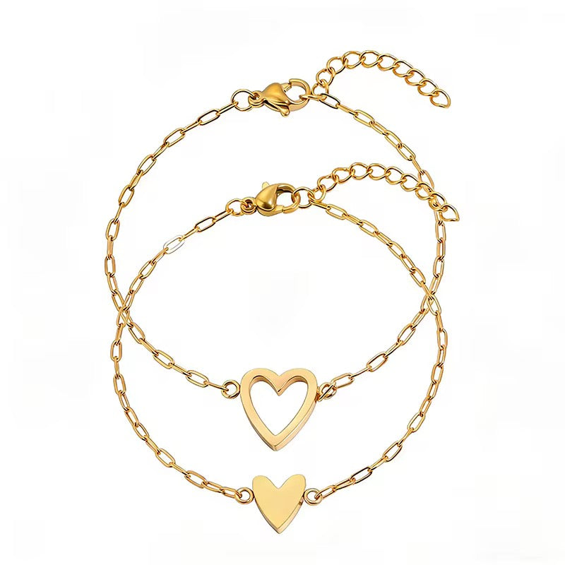 ZweiHerzen- Doppelherz Armbänder