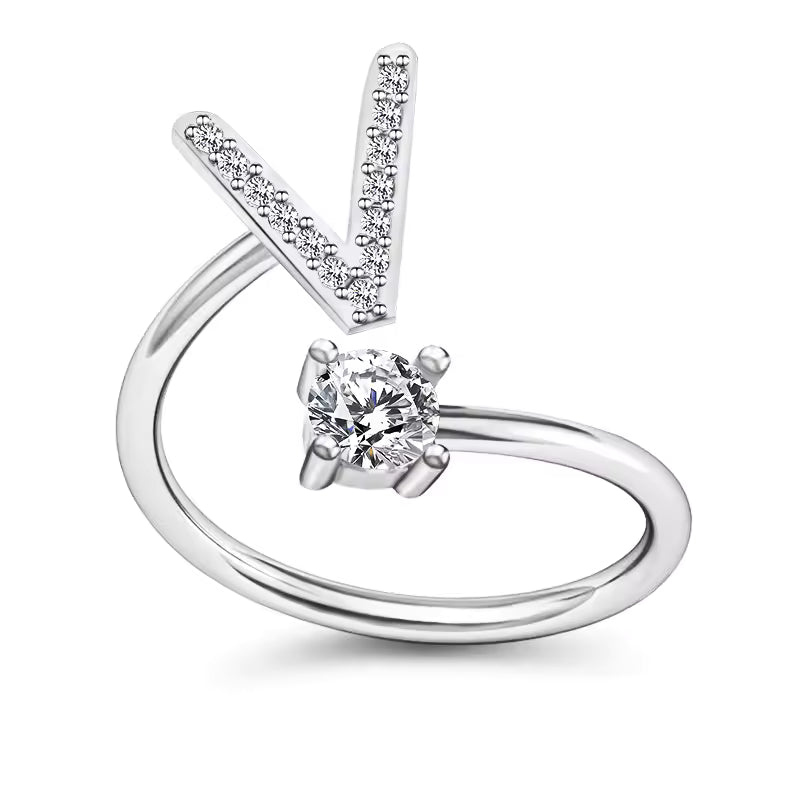 Lovéra – Ring mit Initiale
